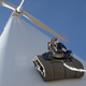 Illustration for article titled Inspector Robot Scales 300 Foot-Tall Wind Turbines